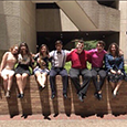  Saginaw HS choir students pose for a picture at UIL State Solo & Ensemble contest. 